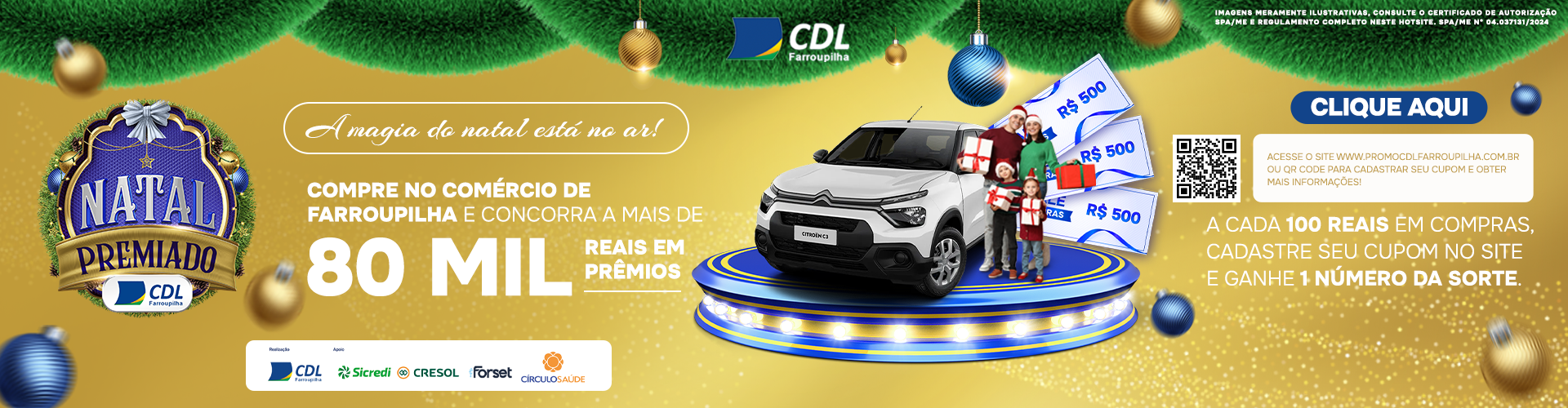 CAMPANHA NATAL PREMIADO CDL